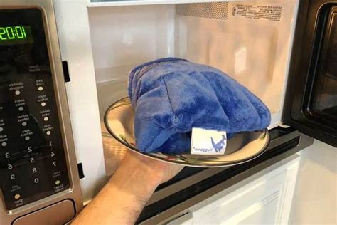 putting fabric in microwaves